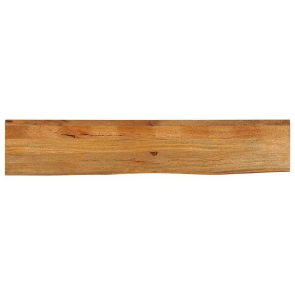 vidaXL Dessus de table à bord vivant 140x20x2 5cm bois massif manguier