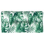 vidaXL Coussin de palette motif de feuilles 80x40x12 cm tissu