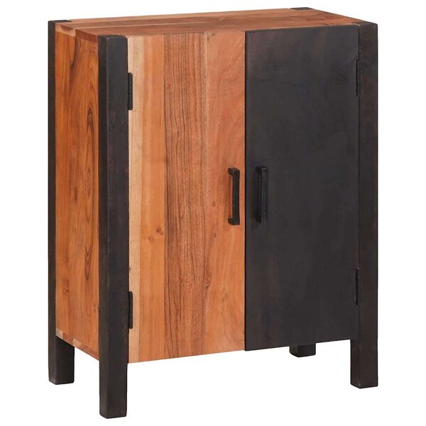 vidaXL Buffet Marron 55 x 30 x 75 cm Bois d'Acacia Massif