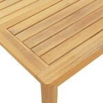 vidaXL Salon palette de jardin avec coussins 6Pièces bois d'acacia massif