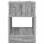 vidaXL Table d'appoint Gris Sonoma 30 5 x 30 x 45 cm Bois d'ingénierie