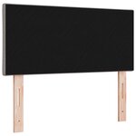 Tête de lit LED vidaXL design blocs diamant taupe 100 cm tissu