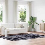 vidaXL Tapis Shaggy à poils longs NAVARRA gris foncé 200x290 cm