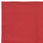 vidaXL Tissu de Remplacement pour Auvent pour Cadre de 6x3 m en Rouge