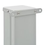 vidaXL Auvent latéral rétractable de patio 160 x 300 cm Blanc cassé