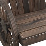 vidaXL Chaise de jardin Adirondack bois de sapin massif