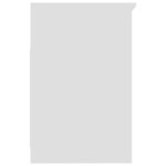 vidaXL Armoire à tiroirs Blanc 40x50x76 cm Bois d'ingénierie