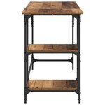 vidaXL Bureau Bois Ancien 120 x 50 x 75 cm Bois d'ingénierie
