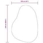 vidaXL Tapis HUARTE Crème 160 x 230 cm Polyester