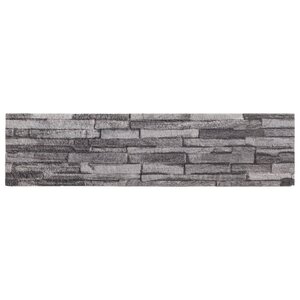 vidaXL Panneaux muraux 3D 14 Pièces anthracite 100x25 cm EPS
