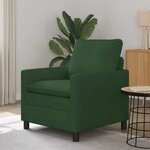vidaXL Canapé Vert Jungle 76 x 81 x 87 5 cm Tissu