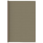 vidaXL Tapis de tente 250x550 cm Taupe