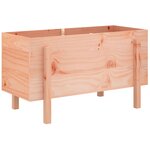 vidaXL Lit surélevé de jardin 101x50x57 cm bois Douglas massif
