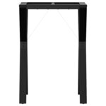 vidaXL Pieds de table à manger cadre en Y 50x40x73 cm fonte