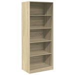 vidaXL Garde-robe chêne sonoma 80x50x200 cm bois d'ingénierie