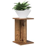 vidaXL Support de Plante 2 pièces Bois ancien 25 x 25 5 x 40 5 cm