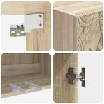 vidaXL Ensemble de Meubles 2 Pièces Bois d'ingénierie