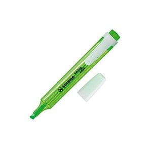 Blister de 1 Surligneur de poche SWING COOL Pte Biseautée 1 - 4 mm - vert STABILO