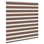 vidaXL Store zèbre marron 145x100cm largeur du tissu 140 9cm polyester