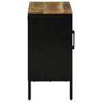 vidaXL buffet 70x35x70 cm Bois massif brut de mangue
