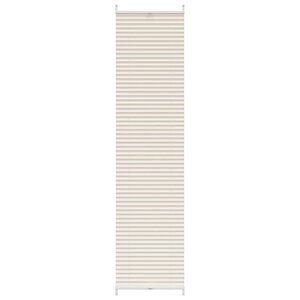 vidaXL Store plissé 40x200 cm Crème