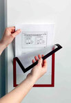 Sachet 5 AFRAME® MAGNETIC A4 noir DURABLE