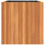 vidaXL Jardinière 45x45x45 cm bois massif d'acacia
