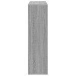 vidaXL Étagère séparatrice de pièce sonoma gris 102x29x103 5 cm