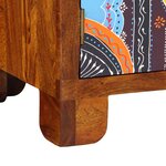 vidaXL Banc à chaussures avec stockage Marron miel 100 x 35 x 45 cm