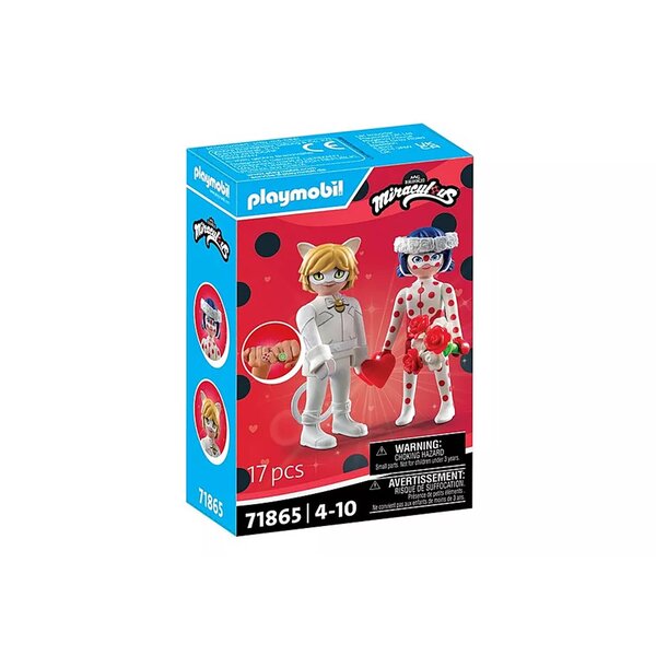 PLAYMOBIL 71865 - Le mariage de Ladybug et Chat Noir