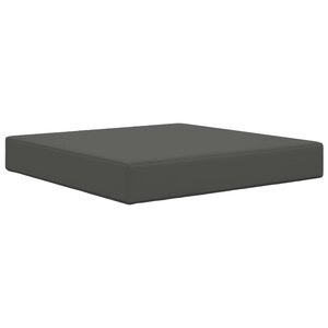 vidaXL Coussin de canapé d'extérieur Anthracite 60 x 60 x 8 cm