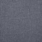 vidaXL Canapé à 3 places Tissu Gris foncé
