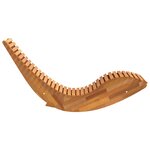 vidaXL Transat 2 pc Bois d'Acacia Massif Marron
