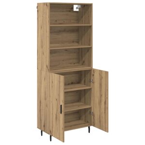 vidaXL Haut Armoire Chêne artisanal 69 5 x 34 x 180 cm