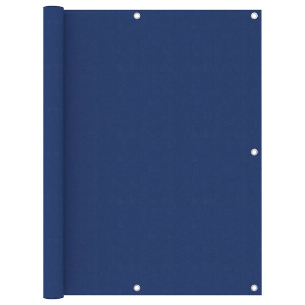 vidaXL Écran de balcon Bleu 120x600 cm Tissu Oxford