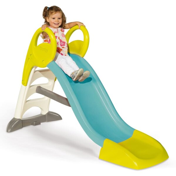 Smoby Toboggan Toboggan GM Bleu et vert citron