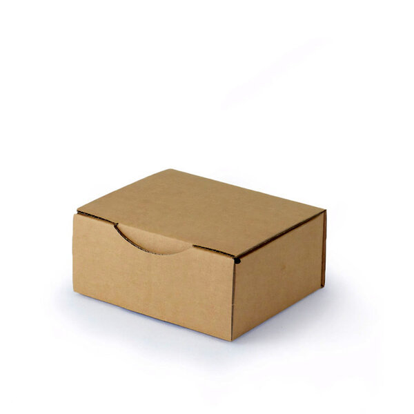 Lot de 25 Boîtes postales d’expédition carton 250x150x100. Coloris Marron