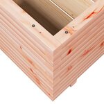 vidaXL Jardinière 110x110x49 5 cm bois massif de douglas