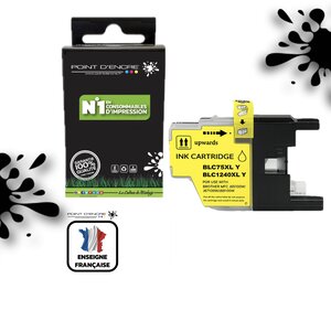 LC1240XL/LC1220XL/LC1280XL - JAUNE - Grande capacité