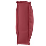 vidaXL Coussin pour dossier de palette Bordeaux 120 x 40 x 12 cm