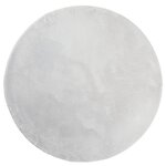 vidaXL Tapis HUARTE à poils courts doux et lavable gris Ø 160 cm