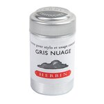 Boîte de 6 cartouches d'encre standard Gris nuage HERBIN