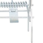 vidaXL Pièges à taupes 10 Pièces Argenté Acier galvanisé
