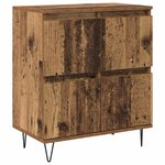 vidaXL Buffets 3 Pièces Bois ancien 180 x 35 x 70 cm Bois d'ingénierie