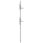 vidaXL Porte-manteau mural avec stockage Sonoma gris 65 x 3 x 100 cm