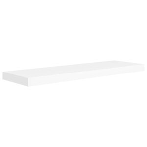 vidaXL Étagère flottante murale blanc 80x23 5x3 8 cm MDF