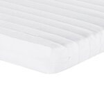 vidaXL Lit de jour avec lit gigogne et matelas jaune 80x200 cm velours