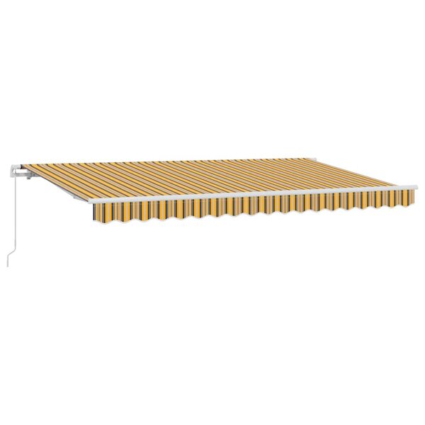 vidaXL Auvent Rétractable Multicolore 400 x 200 cm