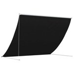 vidaXL Auvent Noir 350 x 150 cm