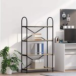vidaXL Étagère Chêne sonoma 80 x 30 x 146 cm Bois d'ingénierie